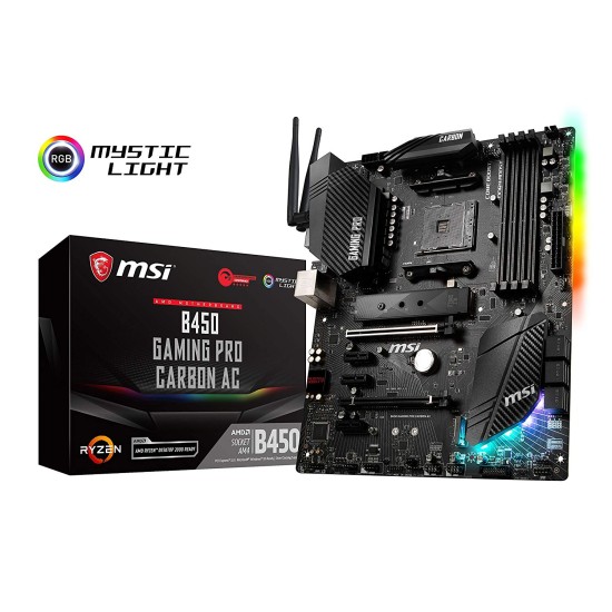 Msi B450 GAMING PRO CARBON AC (wifi) Motherboard